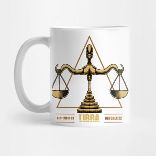 Libra Zodiac Symbol Mug